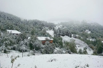 Artvin’de kar yağdı, yaylalar beyaza büründü