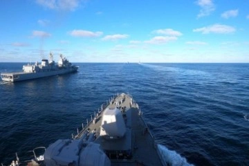 MSB: “TCG Yavuz fırkateynimiz Batı Karadeniz’de geçiş eğitimi icra etti”